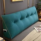 BAMNA Rückenstützkissen Rückenkissen Bett Lesekissen Für Bett Und Sofa Rückenkissen Keilkissen Sofa Bettkissen Rückenlehne Lesekissen Removable Cover，J1-60x50x20cm