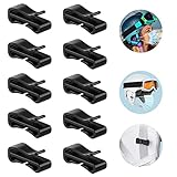 【Schnelle Installation】 5 Paar Maskenhalter Skihelm, Ubephant Maskenhalter Fahrradhelm Maskenhalter Skaterhelm, Anti-Tropfen.Skihelm Maskenhalterung