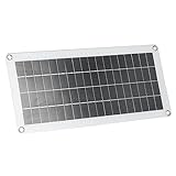 Solarzellen-Panel, leicht zu transportieren, Flexible Solarmodule, Solarpanel 20 W, 18 V, praktisch für Verschiedene Geräte, Notlichter, Werbelichter, Ampeln,