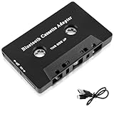 Vegena Kassetten Adapter Für Autoradio, Kfz-Kassettenadapter, Kassetten-Player-Adapter, Auto-Audio-Kassette Auf Aux-Adapter Kabelloses Kassettenband Für Mobiltelefone, Tablets, Autoradios, Mp3-Player