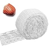 Rollbratennetz Schinkennetz zum Räuchern 5m Bratennetz Fleischnetz Rouladennetz Räuchernetz zum Räuchern für Wurst Fleisch Schinken