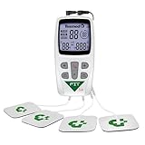 TESMED Fit Muskel Elektrostimulator für EMS, TENS, Massage (3 in 1), 22 Programme, davon 6 anpassbar, perfekt zur Schmerzlinderung und Stimulierung der Bauch, Gesäß und Brustmuskeln