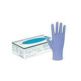 Vasco Nitril light I Lavendel-blauer Nitril Untersuchungshandschuh I 100er Größe M