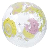 Lurrose Aufblasbarer Aufblasbarer Billardball Aufblasbare Bälle Für Schwimmbecken Spielbälle Im Freien Schwimmendes Poolspielzeug Weltkarte Wasserball Kickball-ball Transparent Pvc