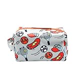 PONETTE Kulturbeutel für Kinder, Jugendliche, Jungen und Mädchen - Lustig, Reise-Kulturbeutel, Mäppchen - Spanische Marke, Grau