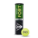 Dunlop Tennisball Fort All Court TS - für Sand, Hartplatz und Rasen (1x4er Dose)