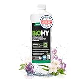 BiOHY Bodenreiniger für alle Wischroboter mit Frühlingsduft (1l Flasche) | Schaumarm & Streifenfrei | Reinigungsmittel Konzentrat für alle Böden