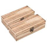 Holibanna 2Er-Packung Aufbewahrungskiste Schuhkarton Dekorative Aufbewahrung Aufbewahrungsboxen mit Deckel Kommode Organizer Lagerkorb erweiterbarer Schubladenteiler Metall