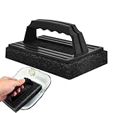 Grillrost-Schrubber | Grill-Reinigungsbürste mit ergonomischem Griff, Kochgeschirr-Scheuerzubehör zum Kochen, Grillen, Camping, Hinterhof