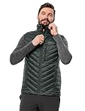 Jack Wolfskin Herren PASSAMANI DOWN Vest M Daunenweste, Black Olive, L