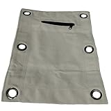 HANABASS 1 Stück Wandboxsack für Boxtraining Leerer Sandsack für Kampfsport und Fitness Strapazierfähigem Material für Zuhause Studio Vielseitig Befüllbar mit Bohnen Reishülsen oder