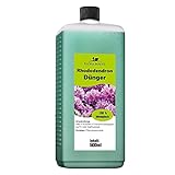 Konfitee Rhododendron Dünger Flora Boost 500ml I Für bis zu 100L Gießwasser I Blumendünger für Rhododendron Pflanzen I Flüssiger Blatt- & Wurzeldünger I 100% natürlicher Pflanzendünger