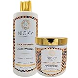 Nicky Paris - Set aus Shampoo und Maske Frizzy mit Marula-Öl