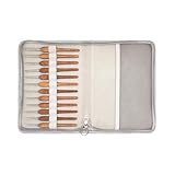 Ergonomische Häkelnadeln, Holzgriff, Häkelnadel für Anfänger, Erwachsene, Strickpullover, Schals, Taschen, Socken, 0,9 mm - 4,0 mm, 12 Stück