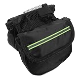 Mikinona Fahrrad Lenkertasche Tasche für Fahrräder Leichte und Langlebige Oberrohrtasche mit Ausreichend für Lange Geeignet für Fahrradtypen Schwarz