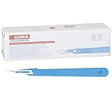 GIMA - Sterile Einweg-Skalpelle, Standardmodell, Nr. 11, 10er-Pack, 27061