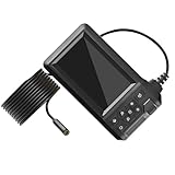 ZBIianxer Industrielles Endoskop USB C Wiederaufladbare 8 Mm Boorscope Inspektionskamera wasserdichte Kamera Mit Einstellbaren LED Leuchten