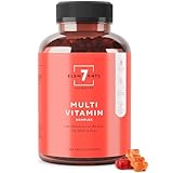 Multivitamin Gummies Fruchtgummis mit Vitamin A B6 C D E Biotin Niacin Folat | Immunsystem Multi Vitamingums Frucht Gummi Bärchen Vitamingummibärchen | Gummibärchen ohne Zusätze | Gum Vitamingummi