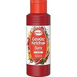 Hela Gewürz Ketchup Curry scharf mit Pfeffer Chili und Paprika 300ml