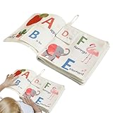 Babyspielzeug - Babybuch Stoffbuch Tastbuch | Babybücher Mit Spiegel Und Rassel | Tastbuch Knisterbuch Babyspielzeug Für Neugeborene, Babyspielzeuug, Geschenke Für Neugeborene, Junge
