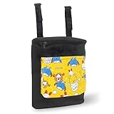 QOCUILC Fahrrad Lenkertasche 5L, Wasserdichte Fahrradtasche für Lenker, Abnehmbare Vordertasche mit Schultergurt, Universal Lenkertasche für Fahrrad, E-Scooter und Elektroroller