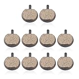 Cyrank 5 Paar Scheibenbremsbeläge, Bremsbeläge Fahrrad, Fahrrad Bremsbeläge, Runde Fahrrad-Bremsbeläge, Bremsklötze Fahrrad, Fahrrad-Bremsbeläge Für Mountainbikes Roller Elektrische Fahrrad