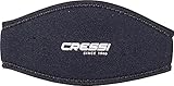 Cressi Neoprenuberzug Mask Strap Cover, schwarz