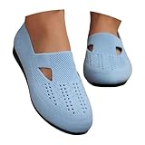 barfußschuhe damen ballerina, Ballerinas Damen Elegant Sportlich Balerinaschuhe Sommerschuhe Mittelalter Weite H Ballerina Schuhe Flache Bequem Trachtenschuhe Riemchenballerina Mädchen Gymnastikschuhe