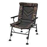 Prologic Avenger Comfort Camo Chair W/Arm N Cover - Angelstuhl, Stuhl für Angler, Klappstuhl