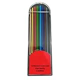 12 Stück 2,0 mm dicke Buntstift-Nachfüllungen für 2,0 mm mechanische Tischler, Holzbearbeitung, Kunst, Zeichnen, Kunstbedarf