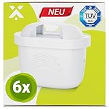 MILUX [6er Set] Wasserfilter für Brita – ersetzt BRITA MAXTRA+ - ersetzt Brita Filterkartuschen Maxtra plus & Brita Maxtra Plus für Extra Kalkschutz – Water Filter Cartridges zur Reduzierung von Kalk