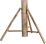 Generisch Bambus-Sonnenschirm, Retro-chinesischer Ölpapier-Regenschirm, Großer Bambus Runder Regenschirm, 36 Regenschirmrippen, Stark Und Winddicht, Für Villen, Wohngebiete, Gärten, Innenhöfe (Base)