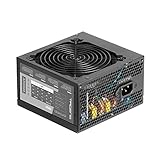 Tacens Anima APIII500, Netzteil PC ATX 500W, SMD Technologie 85% Bronze 12V, Ultra-leiser 12cm Lüfter, Schwarz