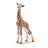 schleich WILD LIFE | Giraffenbaby 14751 | detailgetreue Tierfiguren | Zoo Spielzeug | tolles Geschenk für Jungen und Mädchen | Deko für Geburtstag | Spielfigur ab 3 Jahren | 7 x 4 x 12 cm