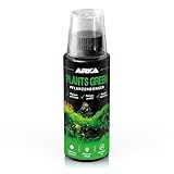 Aquarium Dünger 118 ml – fördert sattgrüne Blätter & starke Wurzeln - flüssiger Dünger für Wasserpflanzen & Aquarienpflanzen – mit Eisen, Vitaminen & Spurenelementen – ARKA Plants Green