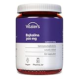 Vitaler's Baicalin 300 mg – 60 Kapseln, vegan, 2 Monate Nahrungsergänzung ohne Konservierungsstoffe, reine Zusammensetzung