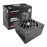 LC-POWER ATX PC Netzteil 600W, Zertifikat 80 Plus, 140mm Lüfter, Integrator Serie LC600SI V2.31, Schwarz
