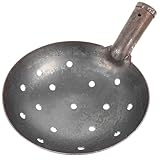 ROMISBABA Metall Siebschaufel Drainagespaten Wiederverwendbare Schlammheber Schöpfschaufe für Abfluss Kanal Garten