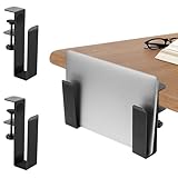 CAUTIOUS verstellbare Laptop Halterung, Aufhängbarer Laptop Organizer, Metall Laptop-Halterung, Verstellbare Schreibtisch Seitenaufbewahrung, Desk Side Storage für Laptop, Pro, Dokumente