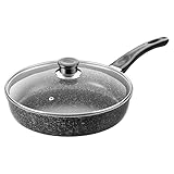 Bratpfanne | Antihaft-Pfannen | Metall Kochgeschirr Küchenutensilien Für Induktion Keramikkochfeld Herd Steak Eier Fisch Omelett