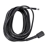 Fabater Langlebiger Hochdruck-Verlängerungsschlauch für Hochdruckreiniger Zur Entfernung Hartnäckigen Schmutzes, Einfache Installation für Einfahrten und Terrassen (8m)