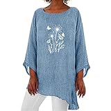 Day Prime 2025 Angebote Bluse Sommer Damen Kurzarm Tshirt Damen Schwarz V Ausschnitt Square Neck Zipfelshirt Damen Große Größen Damen Tops Sommer Locker Baumwolle Damenbekleidung Sale