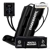 STARKFELD® STARKBOOTS® Recovery Boots – mobiles 360° Beinmassagegerät|Maximale Regeneration|Smart Monitor|Druck: 40-200 mmHg|Hilft bei Lymphdrainage, Venenmassage, Wassereinlagerungen |Über 2h Akku| M