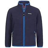 Höhenhorn Leggon Kinder Fleece Jacke Dunkelblau/Blau Gr. 164