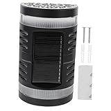 HOMSFOU Solar Wandleuchte Wasserdichte Solar Projektionslampe für Garten Balkon Retro Design Solarbetrieben für Dekorative Beleuchtung und