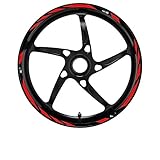 BATTTX Modifikationszubehör Motorrad Aufkleber Felge Aufkleber Für A&PRILIA Für RSV4 Für Dorsoduro Für Shiver 750 900 Für Rs125 Für Tuono 660 RS660 Für GPR150(A10)