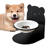 Keramikschale für Katzen | Futternapf für Trocken- und Nassfutter | Futterstation für kleine, mittelgroße und große Rassen, Wohnzimmer, Schlafzimmer