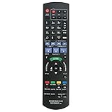 VINABTY-Fernbedienung N2QAYB001046 Ersatz für Panasonic Blu-ray-Recorder DMR-PWT550 DMR-BST730 DMR-BWT750 DMR-BWT750GL DMR-BWT735 DMR-BST820 DMR-BCT750 DMR-BST720 DMR-BST721