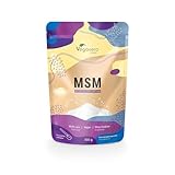 Vegavero MSM Pulver 300 g | 99,9% rein | Deutsche Produktion | Methylsulfonylmethan | Organischer Schwefel | kristallin | Laborgeprüft & Ohne Zusätze | Vegan