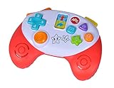 Simba 104010017 - ABC Game Controller, Babyspielzeug, Tiergeräusche, Melodien, über 20 Töne, ab 12 Monaten, Motorik, Spielkonsole, Kleinkindspielzeug, Spieltelefon